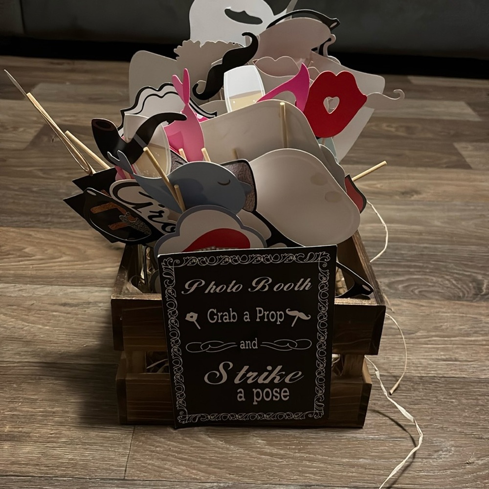 Wedding photo props